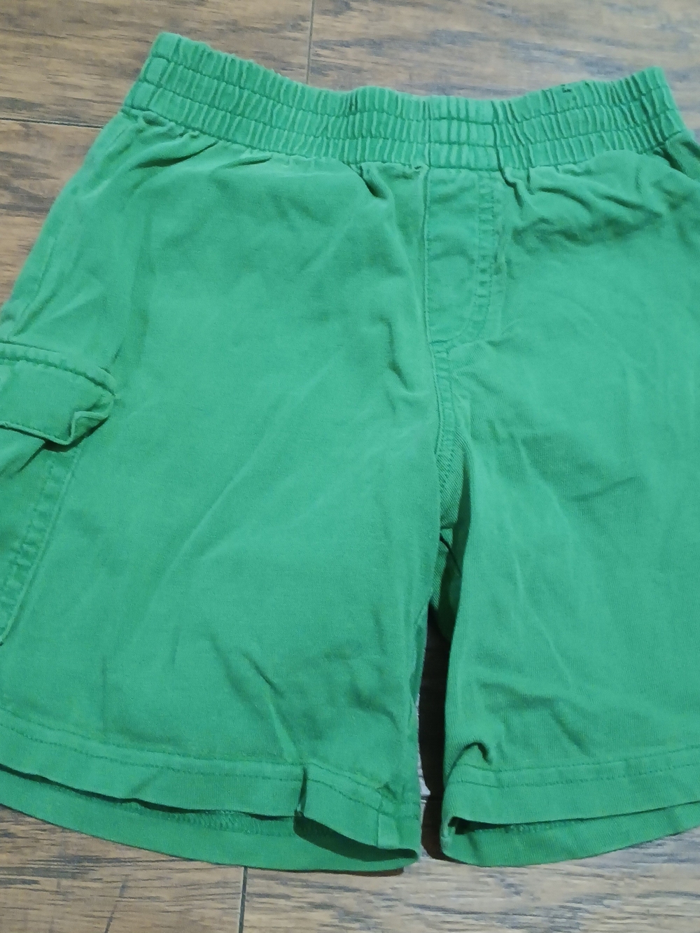 J. Khaki Green Boys Cargo Shorts